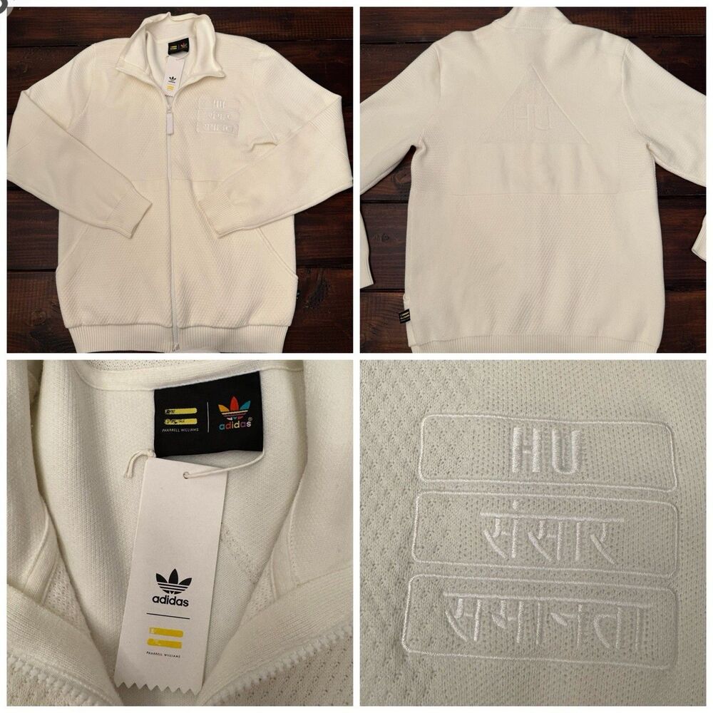 adidas x Pharrell Williams HU Holi Track Knit Track Jacket